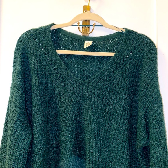 PacSun | Forest Green Sweater | L - Picture 2 of 2